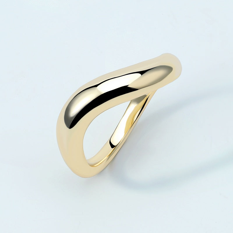 Bold Wave Ring