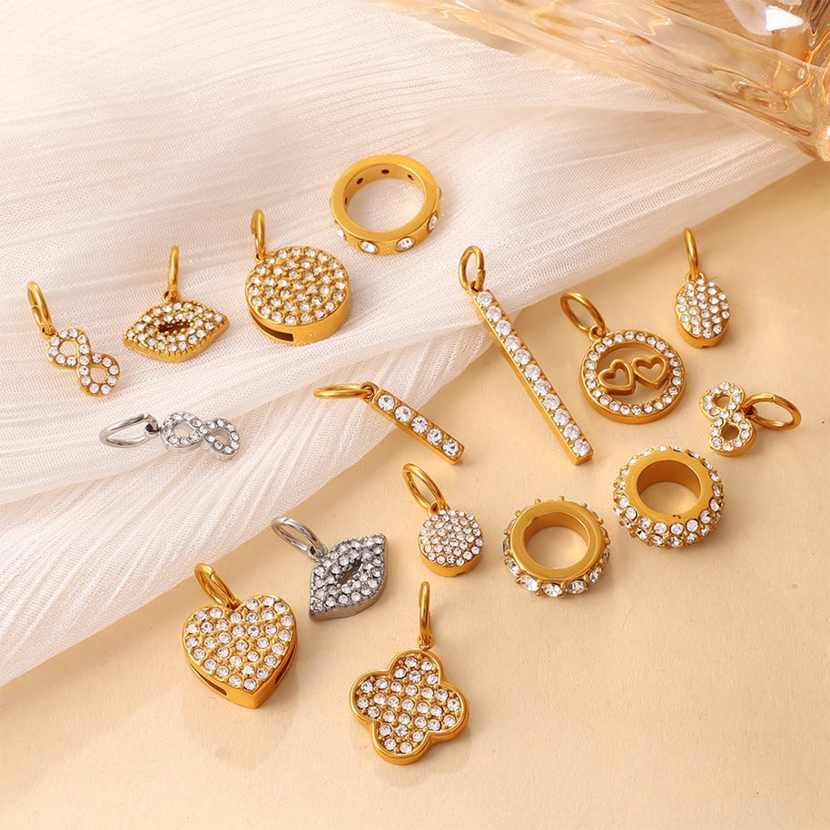 Premium Gold Plated Pendant Necklace Earring Jewelry Charm