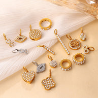 Premium Gold Plated Pendant Necklace Earring Jewelry Charm