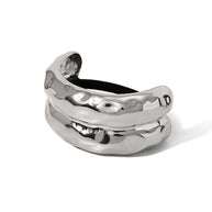Stainless Steel Hair Tie Ponytail Band JXH2403001