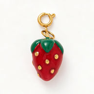 Color Heart Print DIY Shoe Charm 18K Gold Steel JX26041263GK