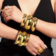 Large Plain Bangle JMZ478