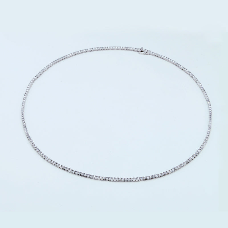 2mm Tennis Necklace