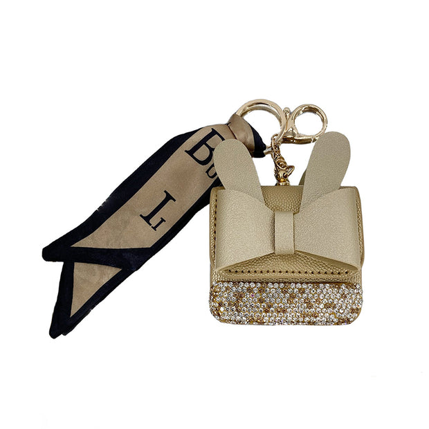 PU Rhinestones Keychain | Mini Bag Charm | Ins Fashion