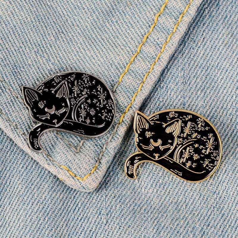 Black Cat Brooch JJQXZ1822