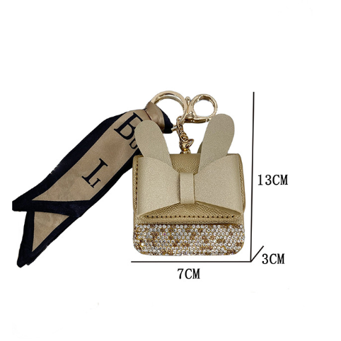 PU Rhinestones Keychain | Mini Bag Charm | Ins Fashion