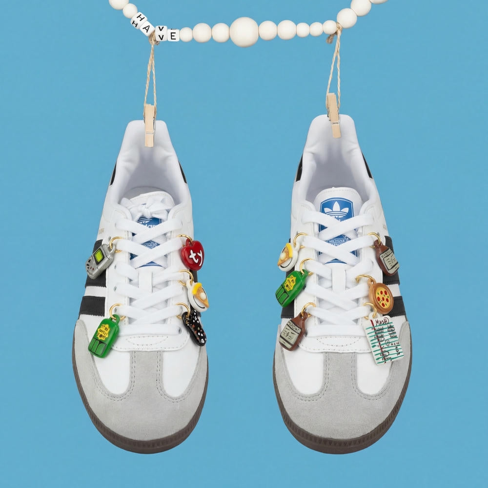 New Game Foodie Shoe Trinket 18K Gold Steel JX26041276GK