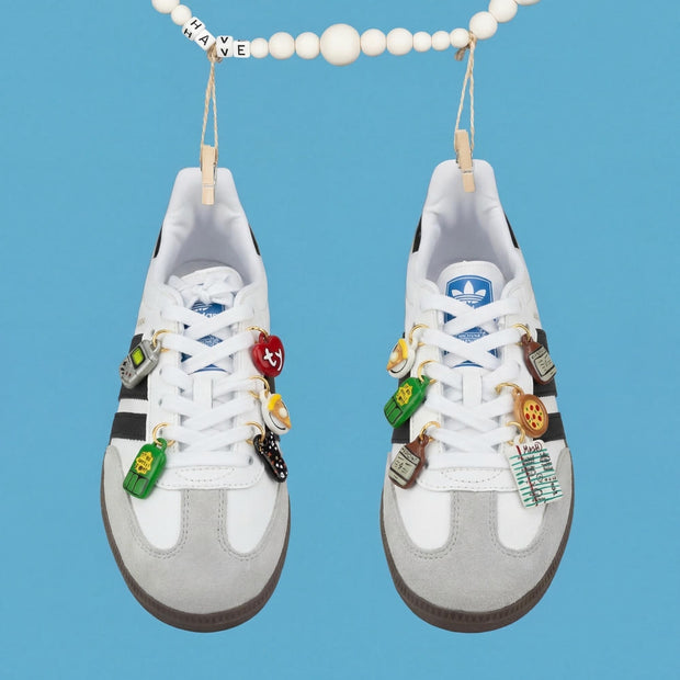 New Game Foodie Shoe Trinket 18K Gold Steel JX26041276GK
