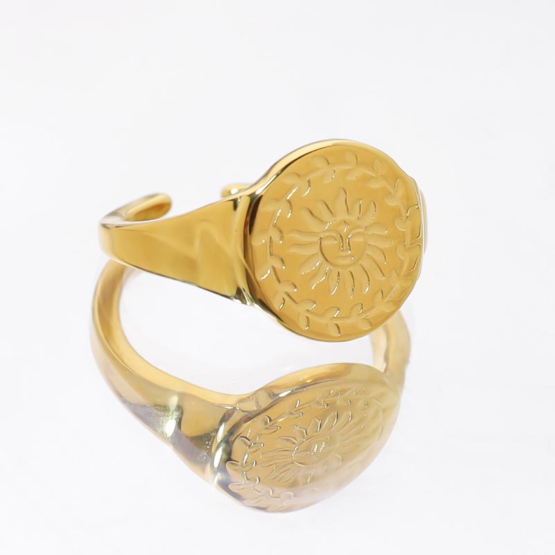 Sunflower Signet Ring JSR22021102