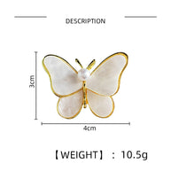Pearl butterfly brooch JBYXZ0001