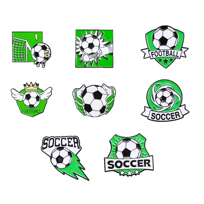 Soccer Medal Pin | World Cup Commemorative | Metal Badge