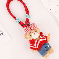 Plush Dog Keychain | Cute Bag & Car Charm Versatile Gift