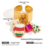 Christmas Tree Ring Jewelry JXR0209008