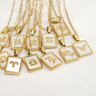 Square Zodiac Necklace JZ301-3