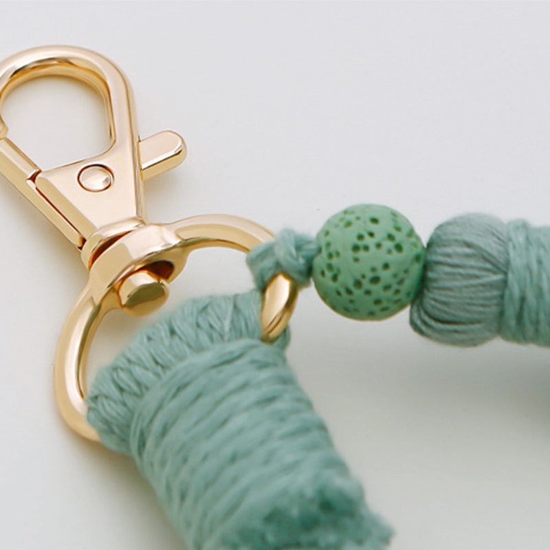 Boho String Handmade Woven Tassel Fashion Keychain Charm