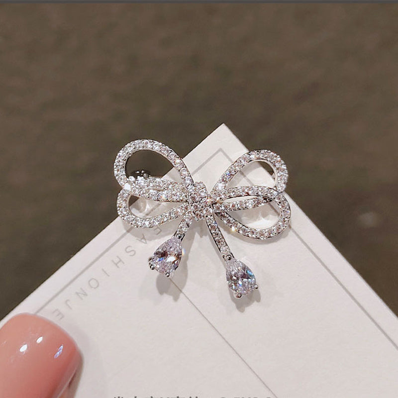 Anti-Gaping Bowknot Fashion Brooch JWX231