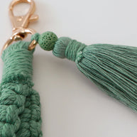 Boho String Handmade Woven Tassel Fashion Keychain Charm