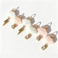 Cloud Geometric Shoe Jewel 18K Gold Steel JX26041255GK