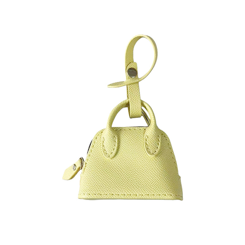 Mini Tote Bag Keychain | Solid Color Pouch | Ins Style