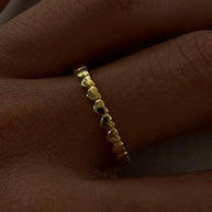 Heart Band Ring JA879