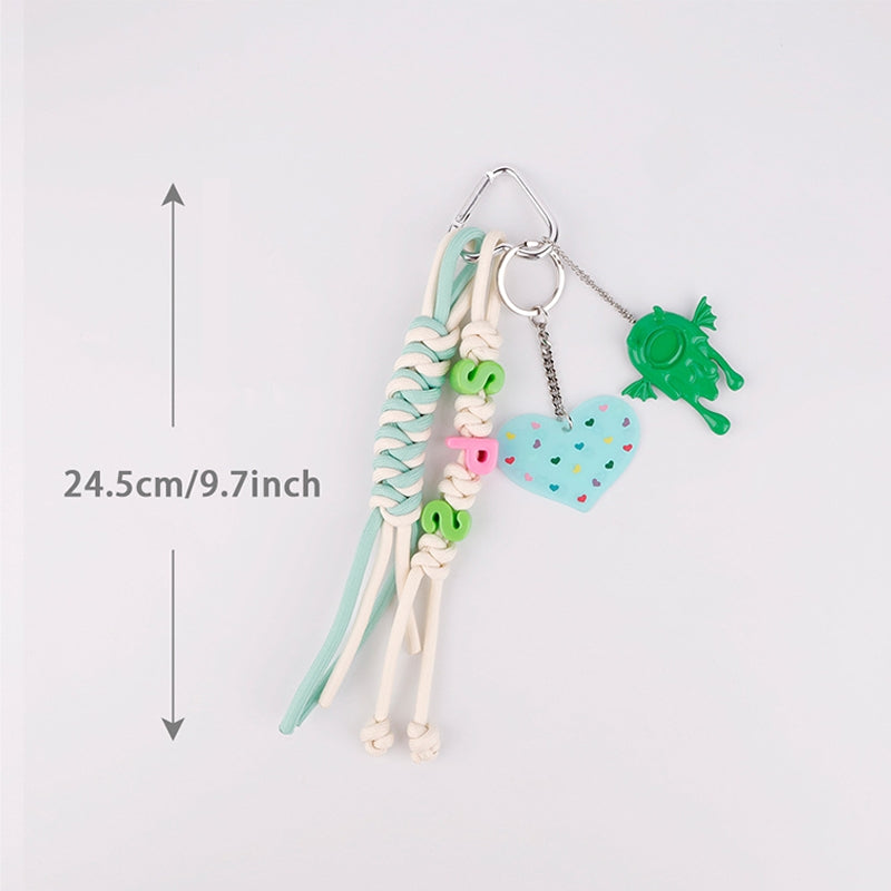 Summer Labubu Keychain | Miu-Style Bag Charm & Phone Strap