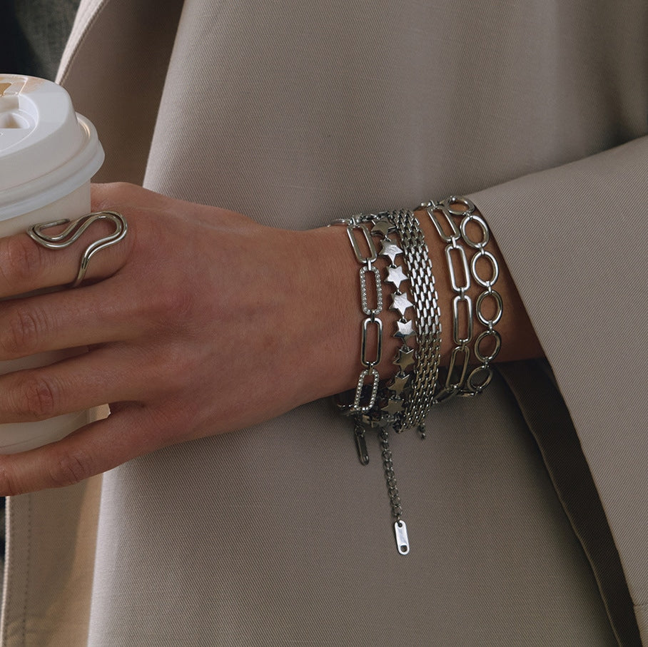 Cuban Bracelet | Stainless Luxury | Non-Tarnish Women's