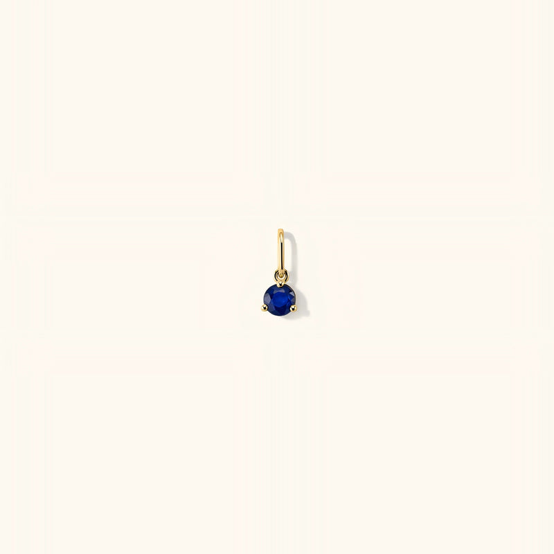 4mm Lapis Lazuli Birthstone Charm