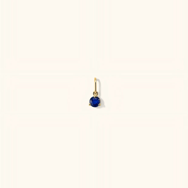 4mm Lapis Lazuli Birthstone Charm