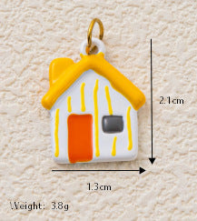 House Motif Footwear Ornament 18K Gold JX26041248GK