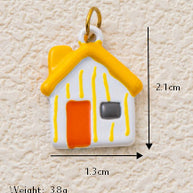 House Motif Footwear Ornament 18K Gold JX26041248GK