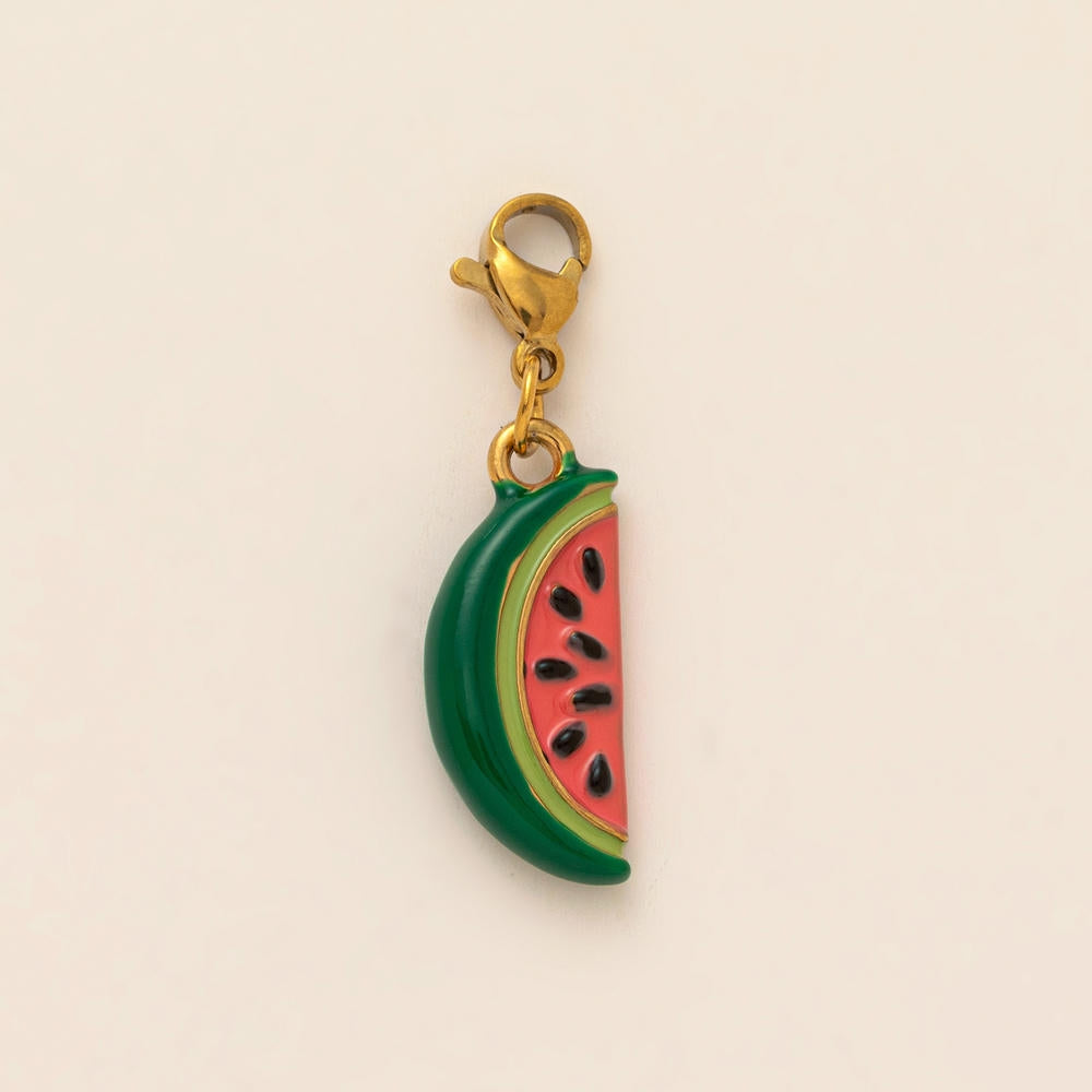 Fresh Fruit Shoe Decoration 18K Gold Steel JX26041269GK