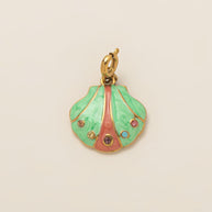 Waterproof Steel Colorful Heart Cartoon Pendant Bag Charm