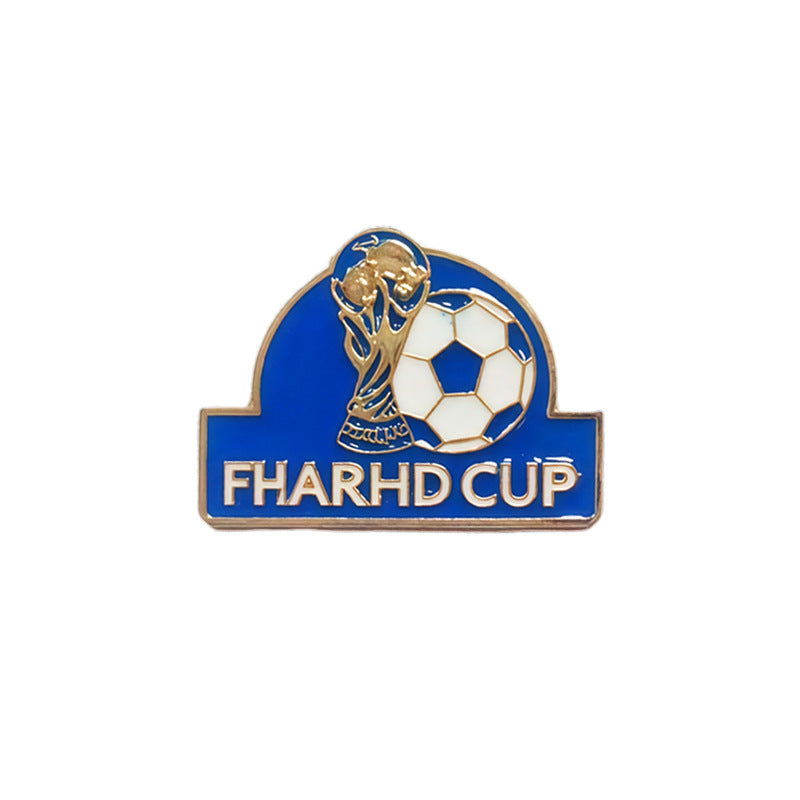 World Cup Pin | Creative Enamel Badge | Collectible