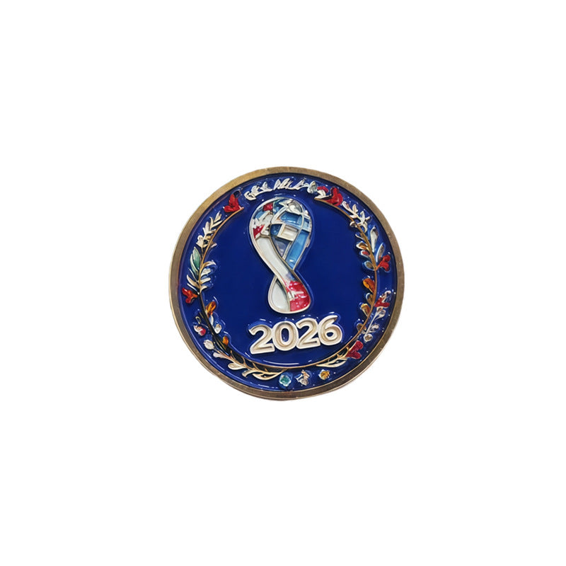 World Cup Pin | Creative Enamel Badge | Collectible