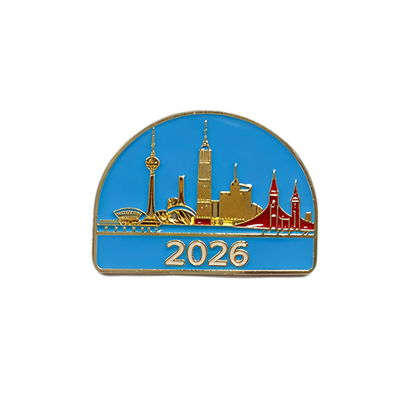 World Cup Pin | Creative Enamel Badge | Collectible