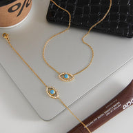 Evil Eye Bracelet | Zircon Stainless | Protective Charm