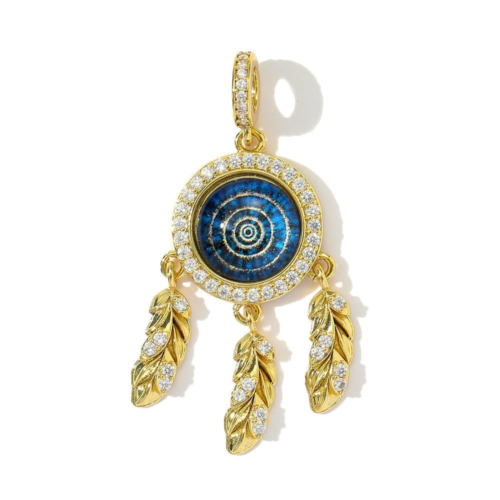 Dreamcatcher Eye Pendant | Zircon Poker Love Charm
