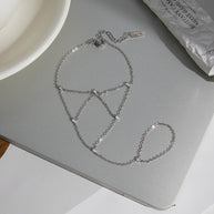 Finger Chain Bracelet | Stainless Korean Style Luxury