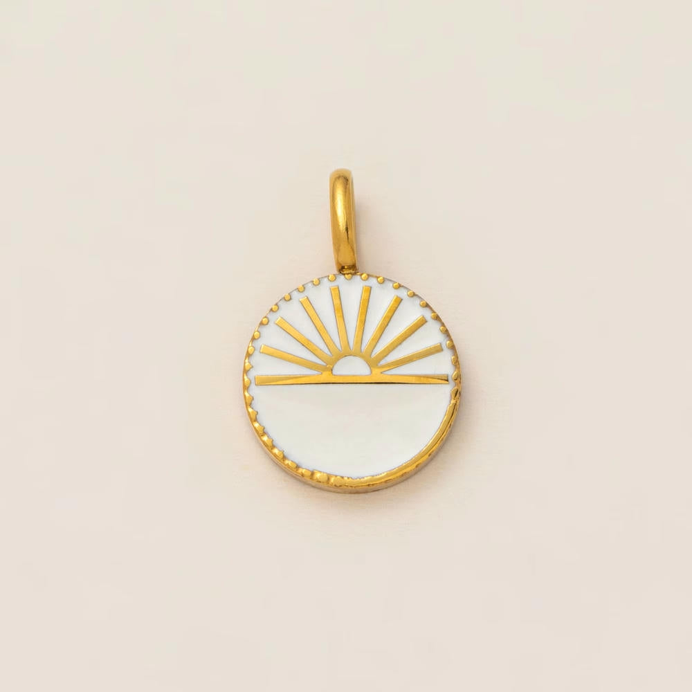 DIY Sea Creatures Pendant Steel 18K Gold Plated Women
