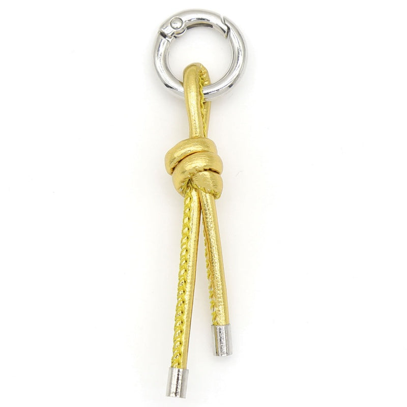 Tael Keychain | PU Braid Ball | DIY Charm for Shoes