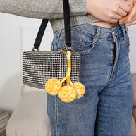 Cotton Boho Tassel Keychain Charm National Style Fashion Gift