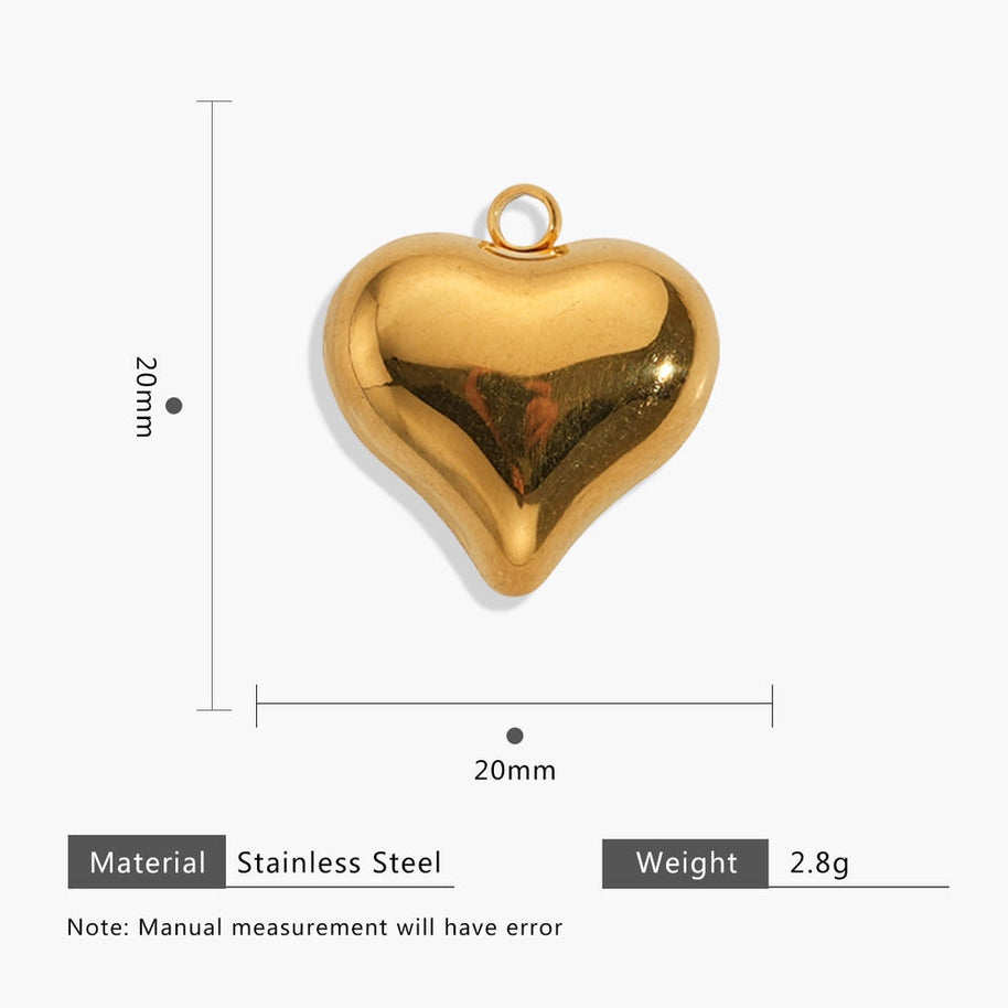 European Vintage Tiger Eye Pendant Earring Charm 18K Gold