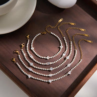Sparkle Bracelet | Zircon Stainless Steel | Korean Style