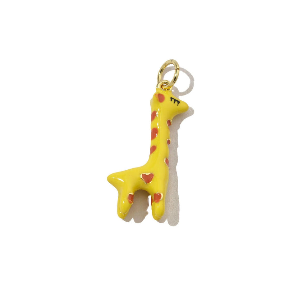 Giraffe Dolphin Pendant | Enamel Animal Drop Charm