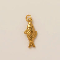 DIY Sea Creatures Pendant Steel 18K Gold Plated Women