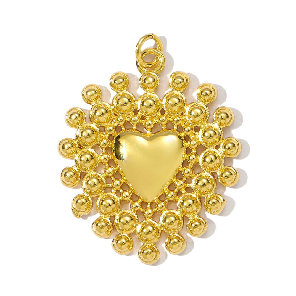 3D Evil Eye Pendant | Glamorous Zircon Flower Love Charm