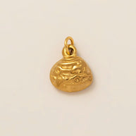 DIY Sea Creatures Pendant Steel 18K Gold Plated Women