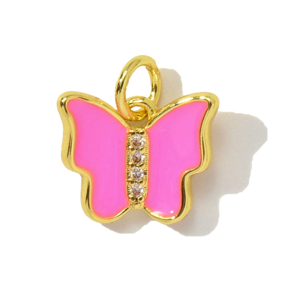 Butterfly Seahorse Pendant | Ocean Life Enamel Charm