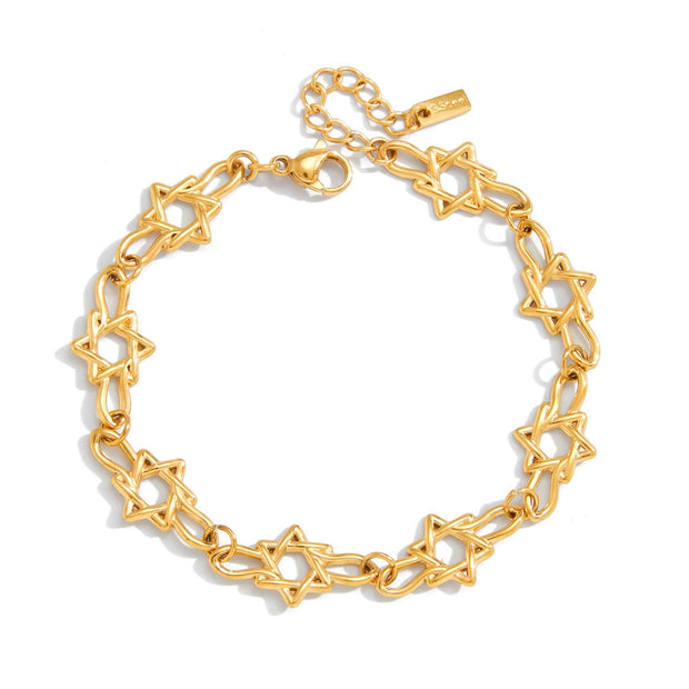 Tennis Bracelet | Zircon Stainless Steel | Korean Style