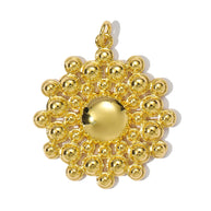 3D Evil Eye Pendant | Glamorous Zircon Flower Love Charm